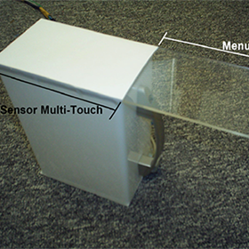 Photo of the volume visualization device